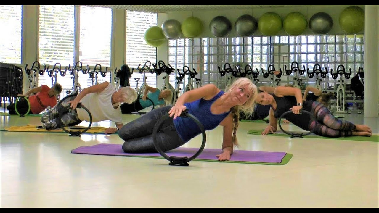 Pilates mit dem Pilates Ring, Workout mit dem Magic Circle.