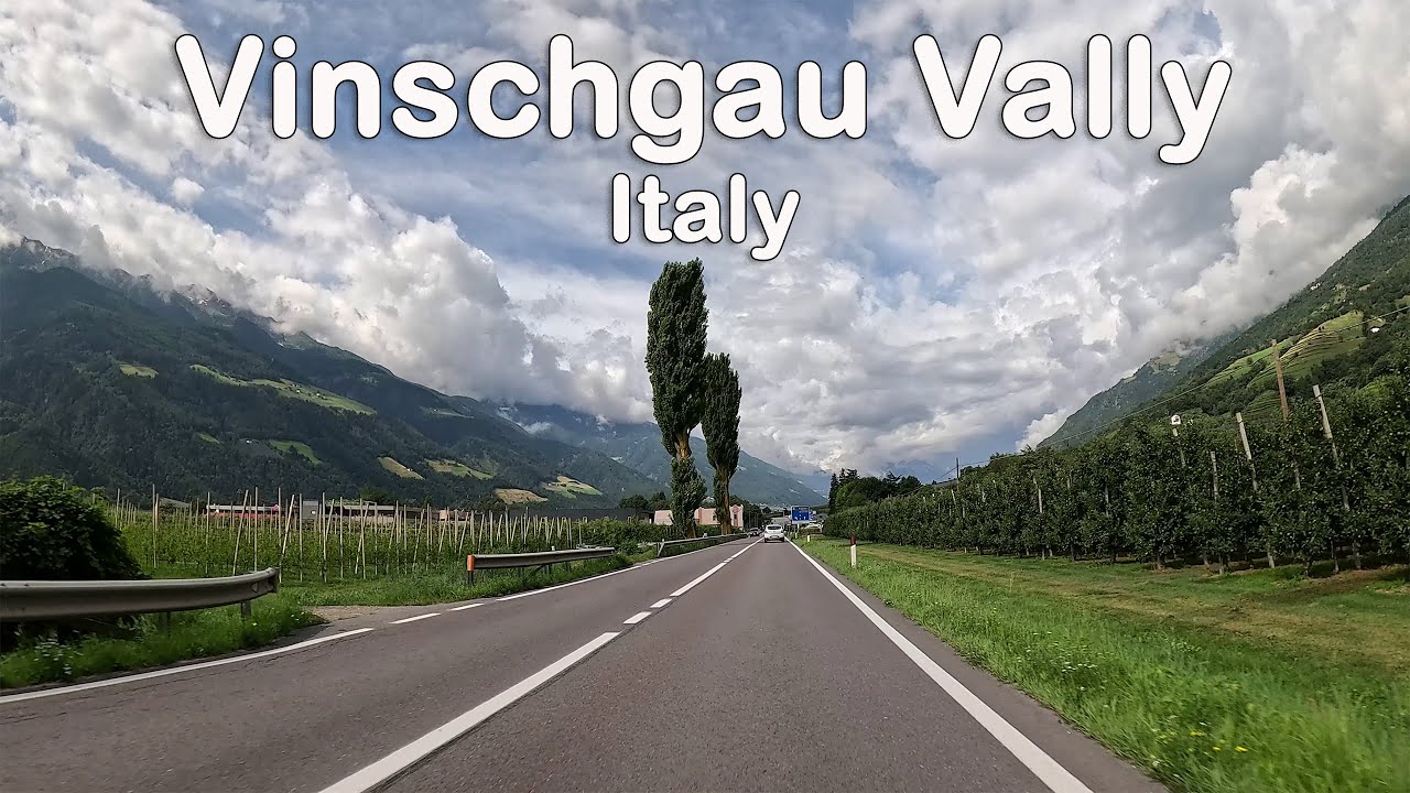 Vinschgau Valley In Italy 🇮🇹 | Scenic Road Trip In Stunning 4K