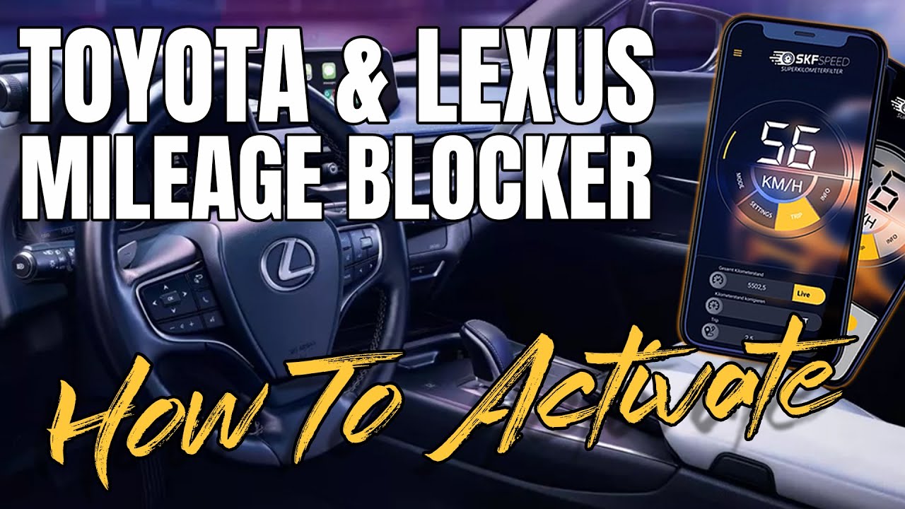 MILEAGE BLOCKER for TOYOTA & LEXUS | How To Activate The Modes