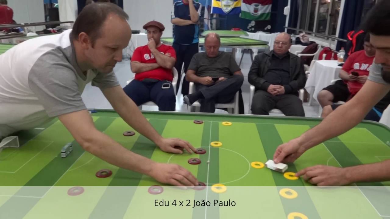 XVII Gauchão Individual de Futebol de Mesa Regra 12 Toques
