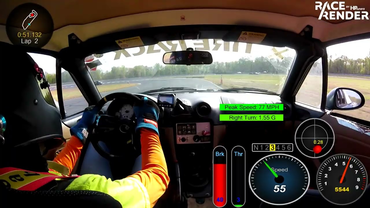 K24 NB Miata - Dominion Raceway - 1:33.4