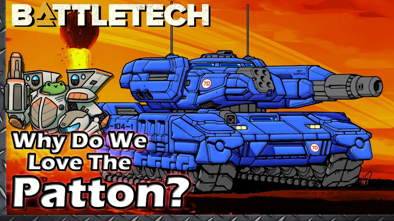 Why Do We Love The Patton Main Battle Tank?  #BattleTech  Lore / History
