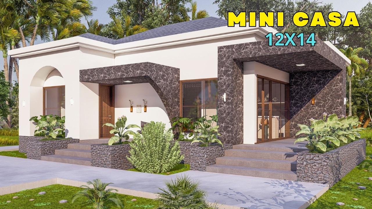 CASA PEQUENA | MODERNA | 2 QUARTOS