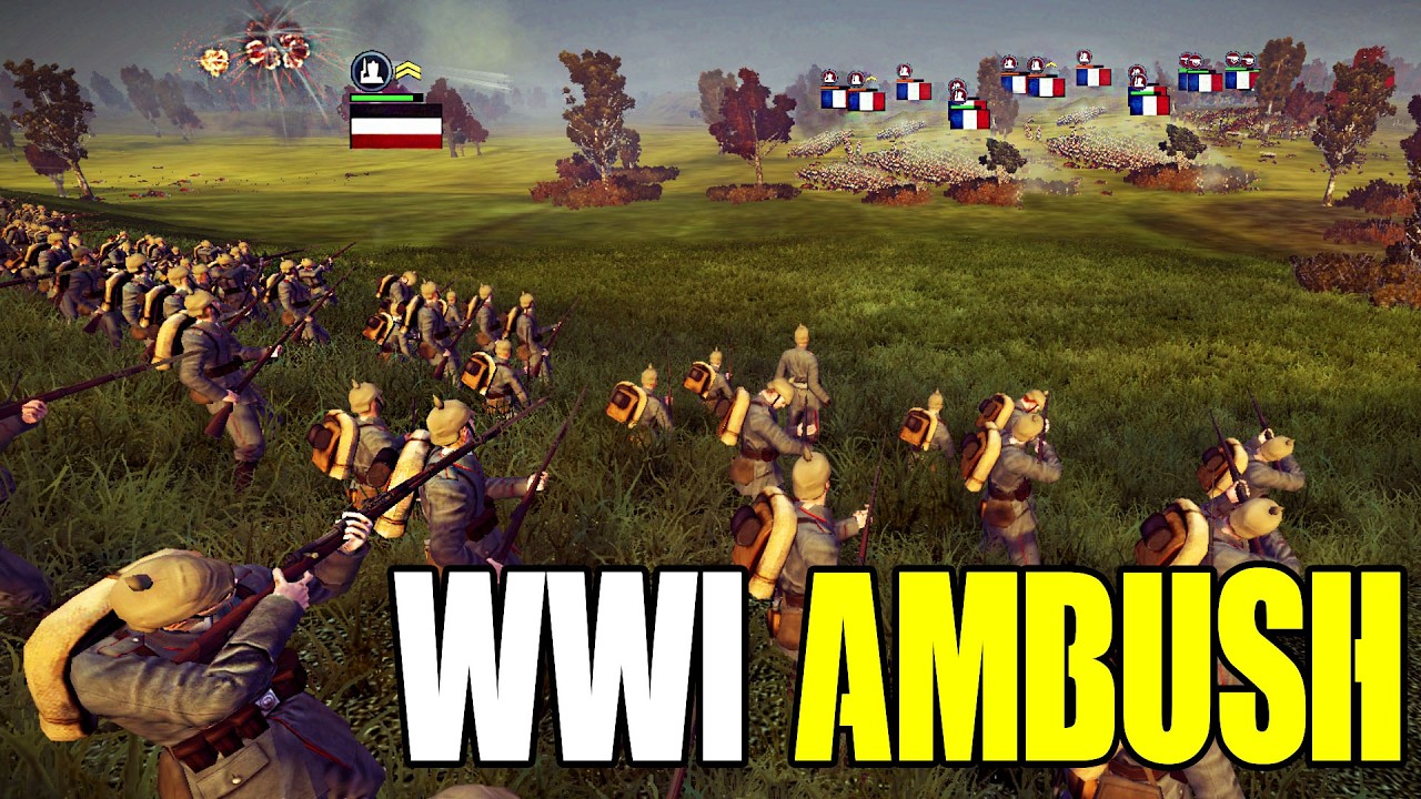 Building the Deadliest WWI GERMAN ARMY Ambush EVER! - Total War: Great War #8