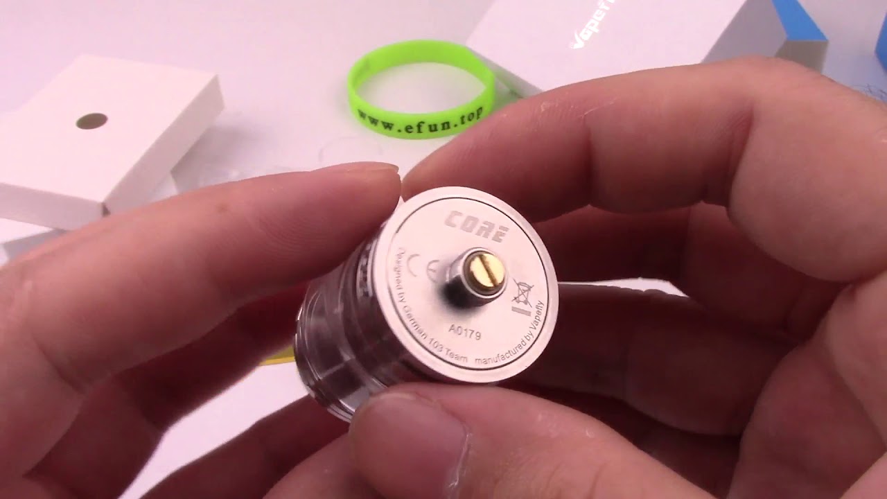 Unboxing Vapefly Core DTL RTA