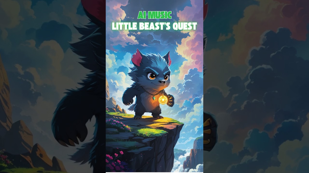 Little Beast&rsquo;s Quest #Short #aimusic #musicofthefuture #openyourmind