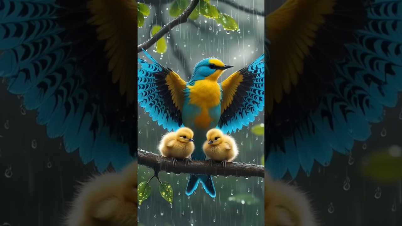 Mother birds 😍#ai #birds #cutebirds #shorts #birdsounds #youtubeshorts