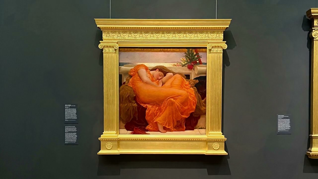 Frederic Leighton's Flaming June (1895) || Explained by Loie DeVore