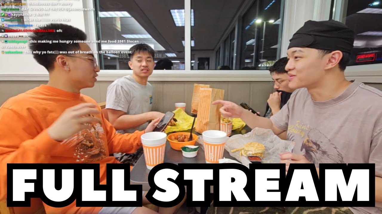 VSB GOES TO WHATABURGER (Full Stream)
