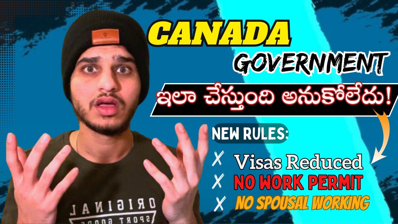 NO Visas!, No Work Permit!, No Spouse!, 🤯Everything changed in CANADA.🙏