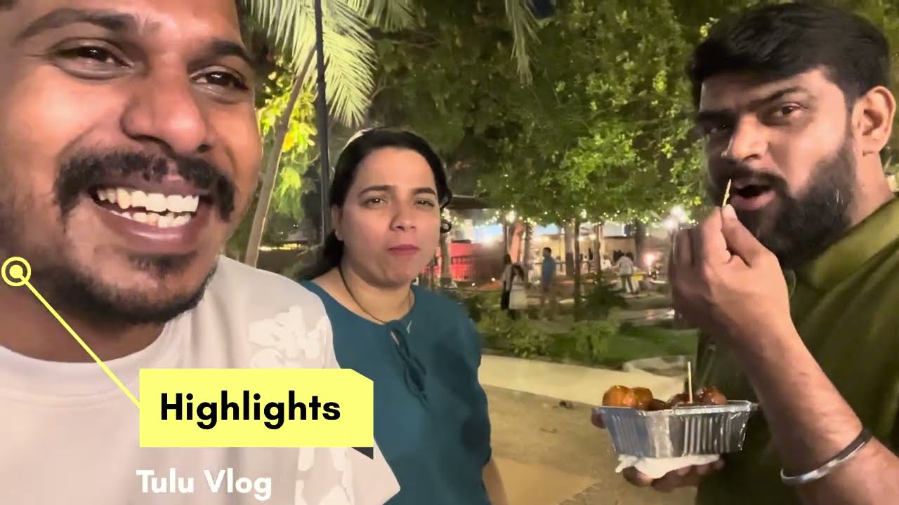 Sharjah da Jathre | tulu vlog | sharjah light fest 2026 | bokka vishesa😂 | full fun weekend gammath