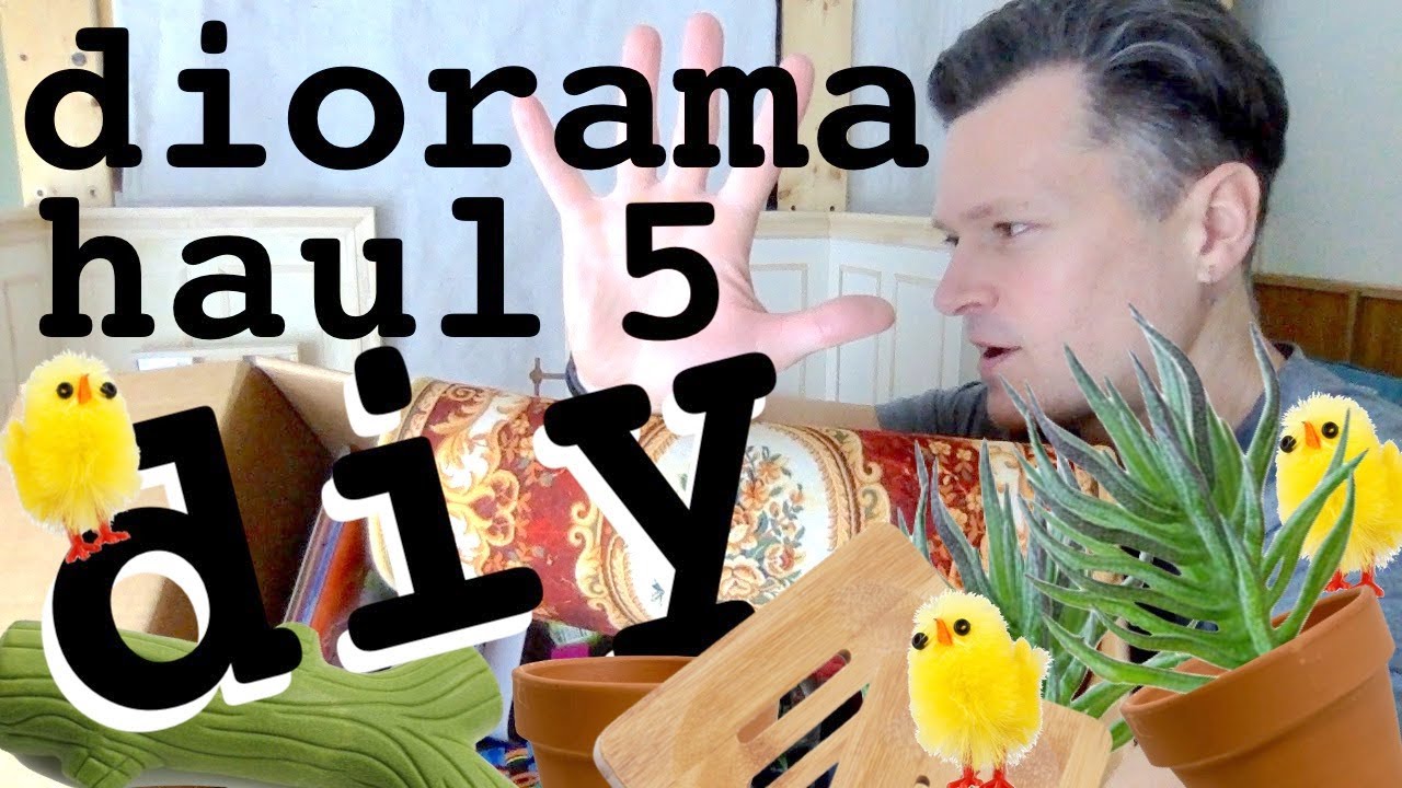 EPIC DIY DIORAMA DOLLAR STORE HAUL PART 5 WITH FUN EASY ONE SIXTH SCALE IDEAS FOR BARBIE & KEN DOLLS