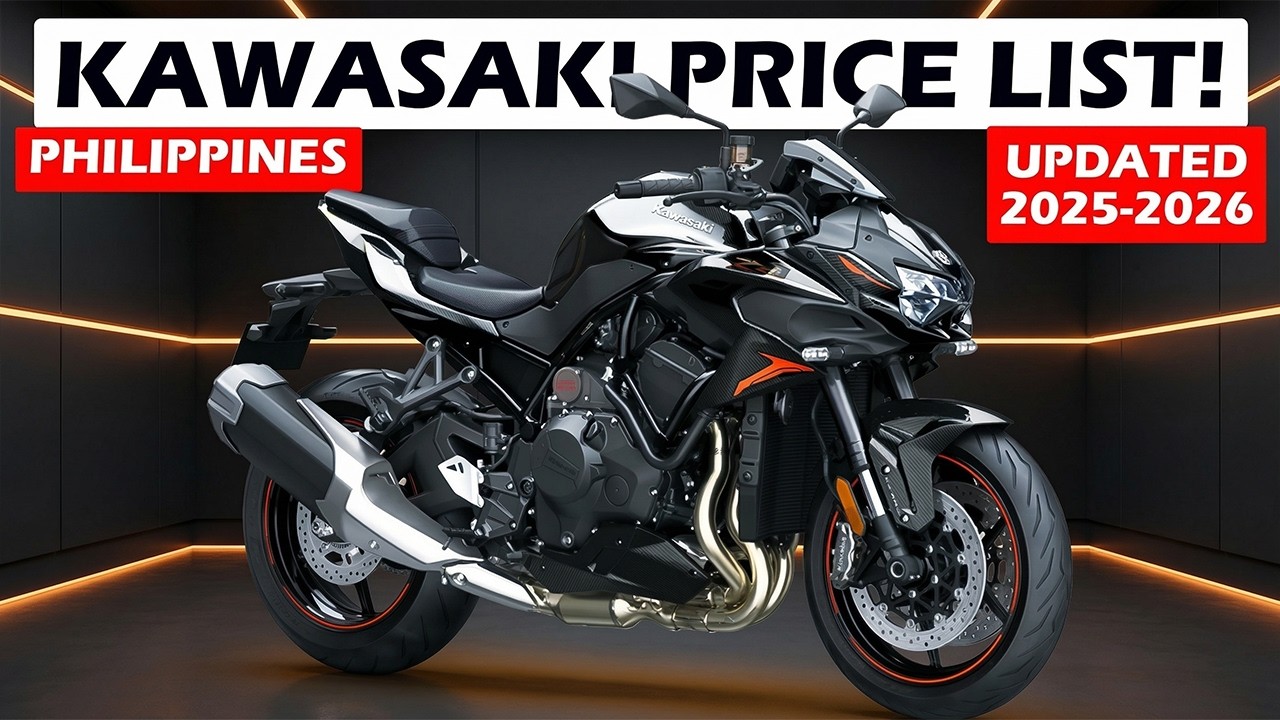 Kawasaki Motorcycles Price List in the Philippines UPDATED for 2025!