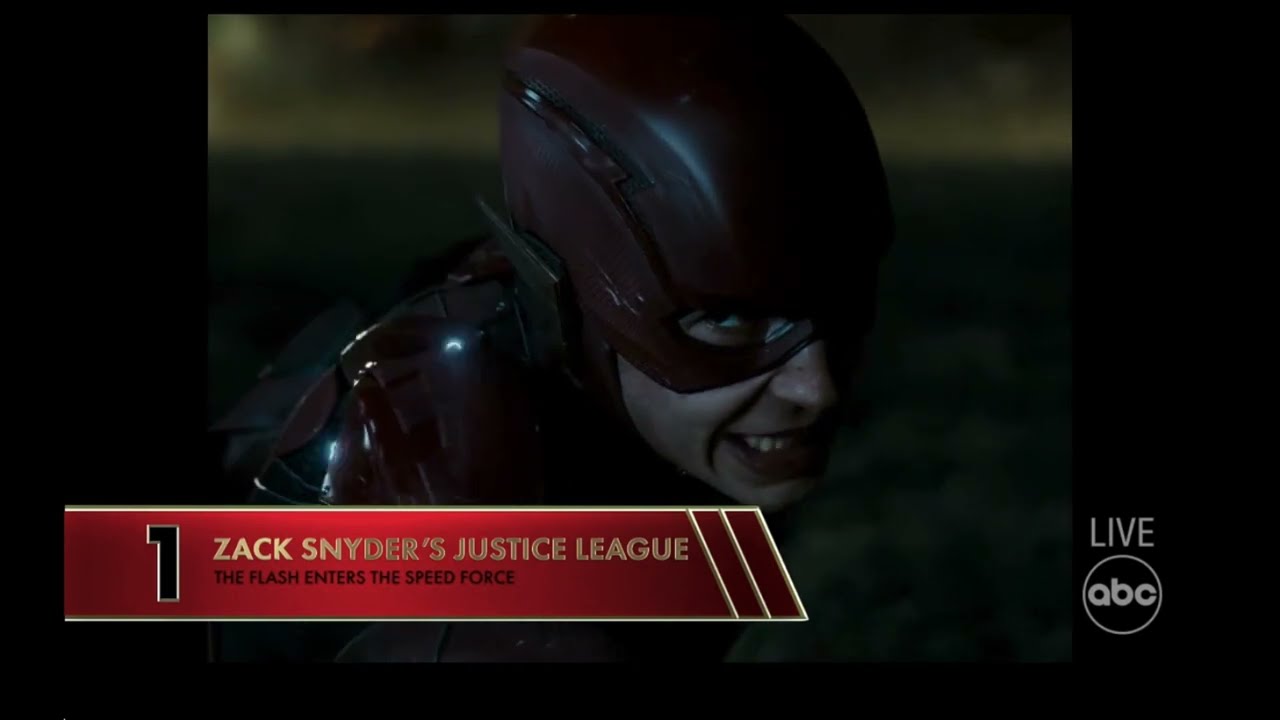 Zack Snyder's Justice League Wins HD Good Quality | Oscar Cheer Moment Nominees 2022
