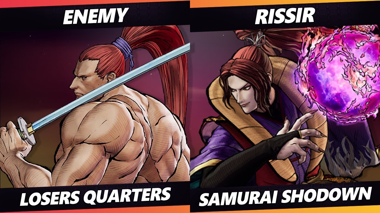 Glitch Infinite Losers Quarters - Rissir (Amakusa) Vs. Enemy (Genjuro) Samurai Shodown