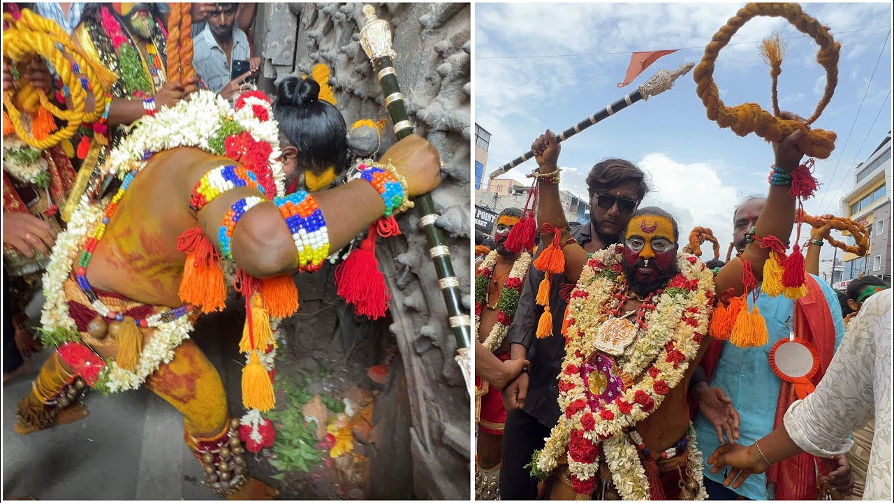 Talwar Shiva Potharaju at Golconda Bonalu 2025 | #potharaju #bonalu #golcondabonalu2025