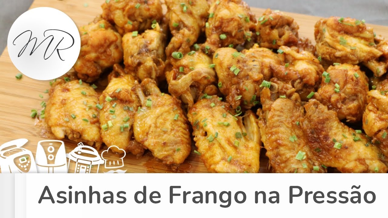 Asinhas de Frango na Panela de Pressão Elétrica - Maurício Rodrigues