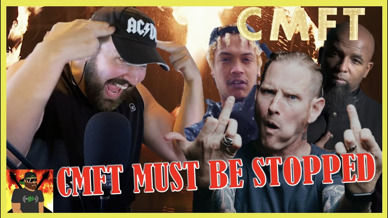 ЭТО ГОРОД ХАЙПА!! | Кори Тейлор &mdash; CMFT Must Be Stopped (при участии Tech N9ne и Kid Bookie) | РЕА...