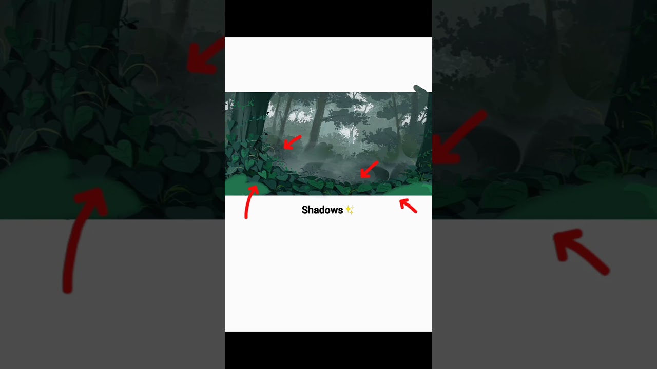 How to make a forest background (digital art)