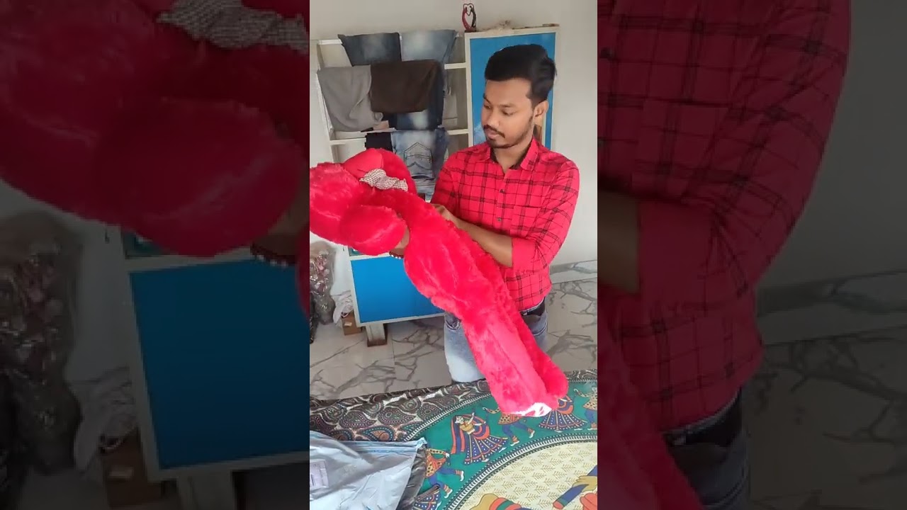 4feet Teddy Bear online buy unboxing review video #trending #flipkart