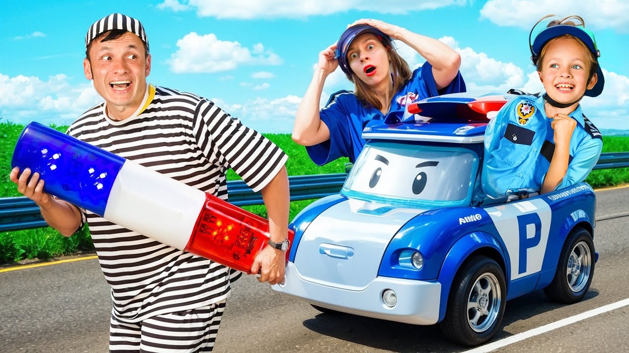 Super police lost siren - Songs for kids