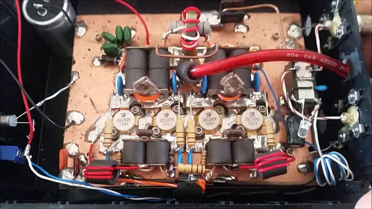 Plastic Fantastic First 4 Pill HG2879 Amp To Appear On Youtube! 590w RMS 💪