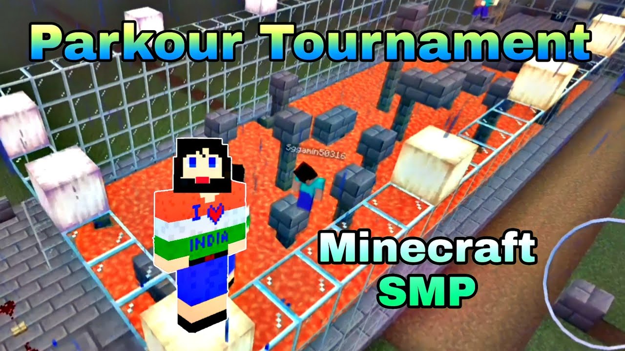 Hard Parkour King tournament in Minecraft SMP | Be Perfect Channel |