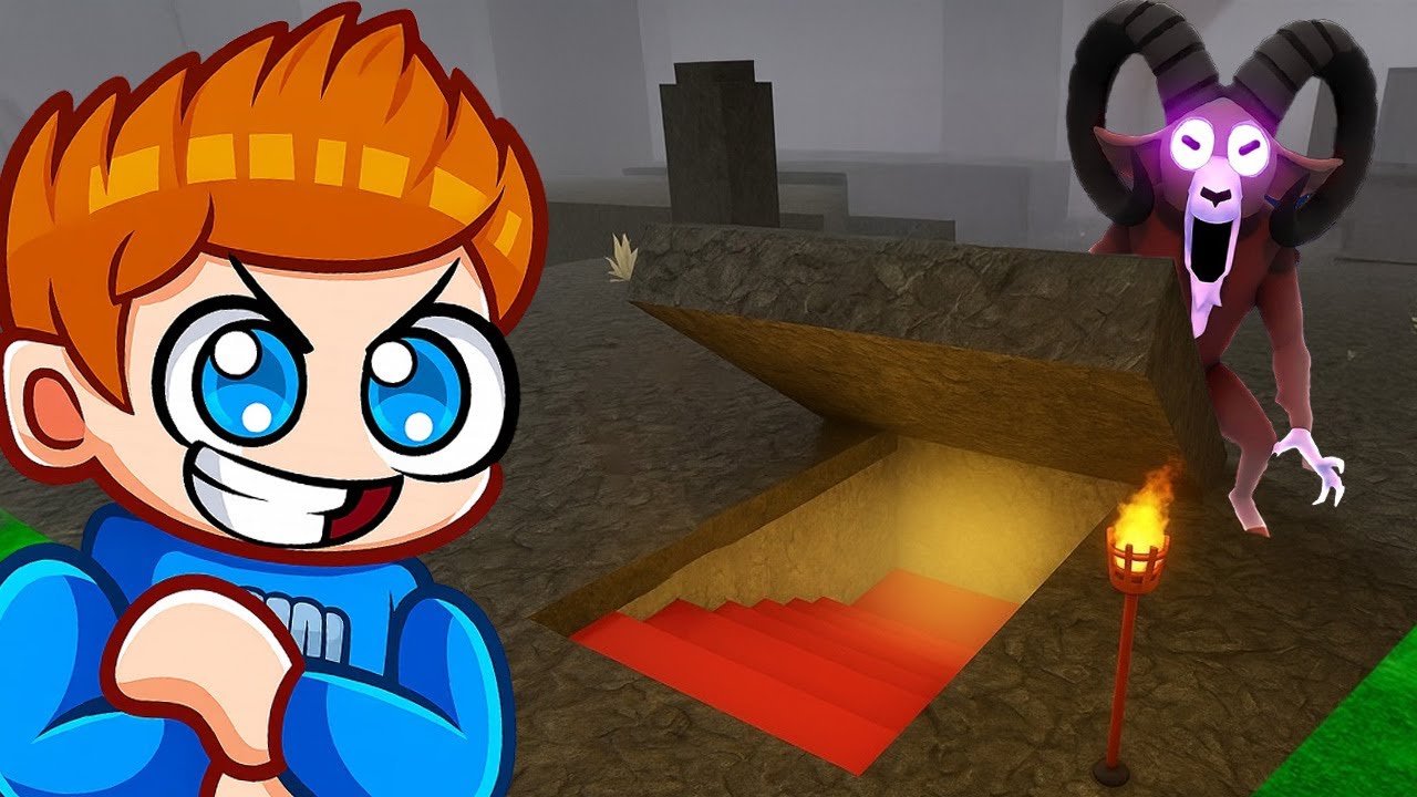 Zbudowałem SEKRETNĄ BAZĘ na LAWOWYM BIOMIE🌋 aby PRZETRWAĆ 100 NOCY 🌙 w LESIE w Roblox!