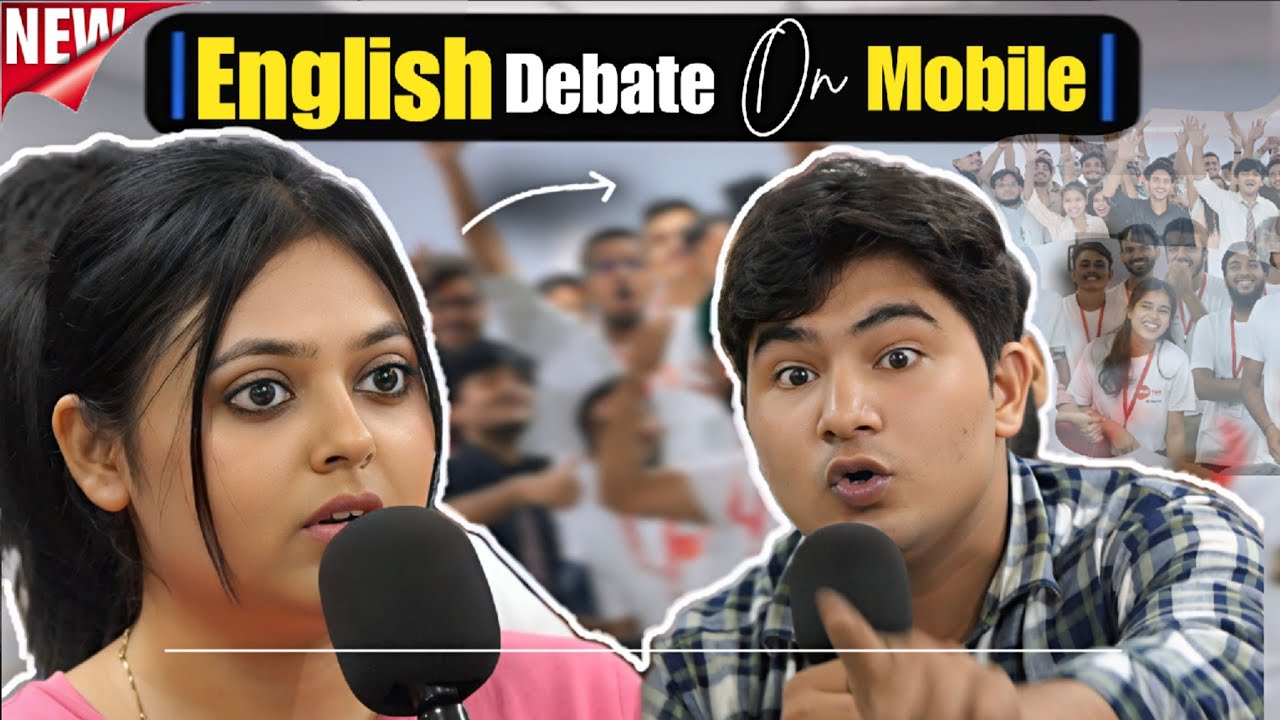 English speaking Debate on Mobile | English speaking class | Batch E | Debate in English at WellTalk