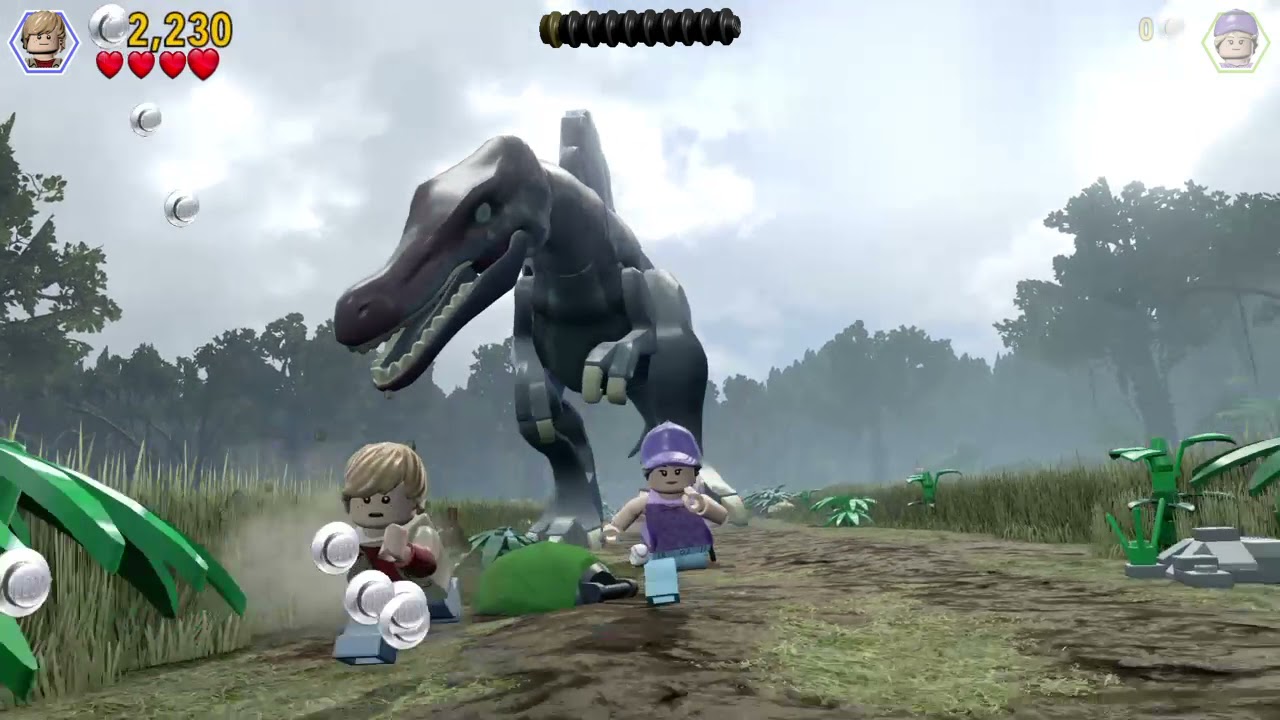 LEGO® Jurassic World™ Spinosaurus escape