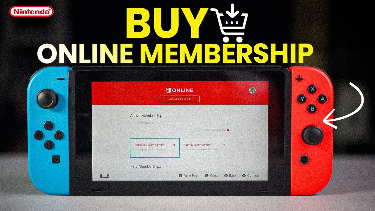 How to Buy a Nintendo Switch Online Membership to Play Games online