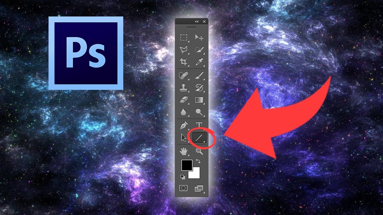 Photoshop CS6: Resolvendo problema Ferramenta de Linha aparece seta em vez linha