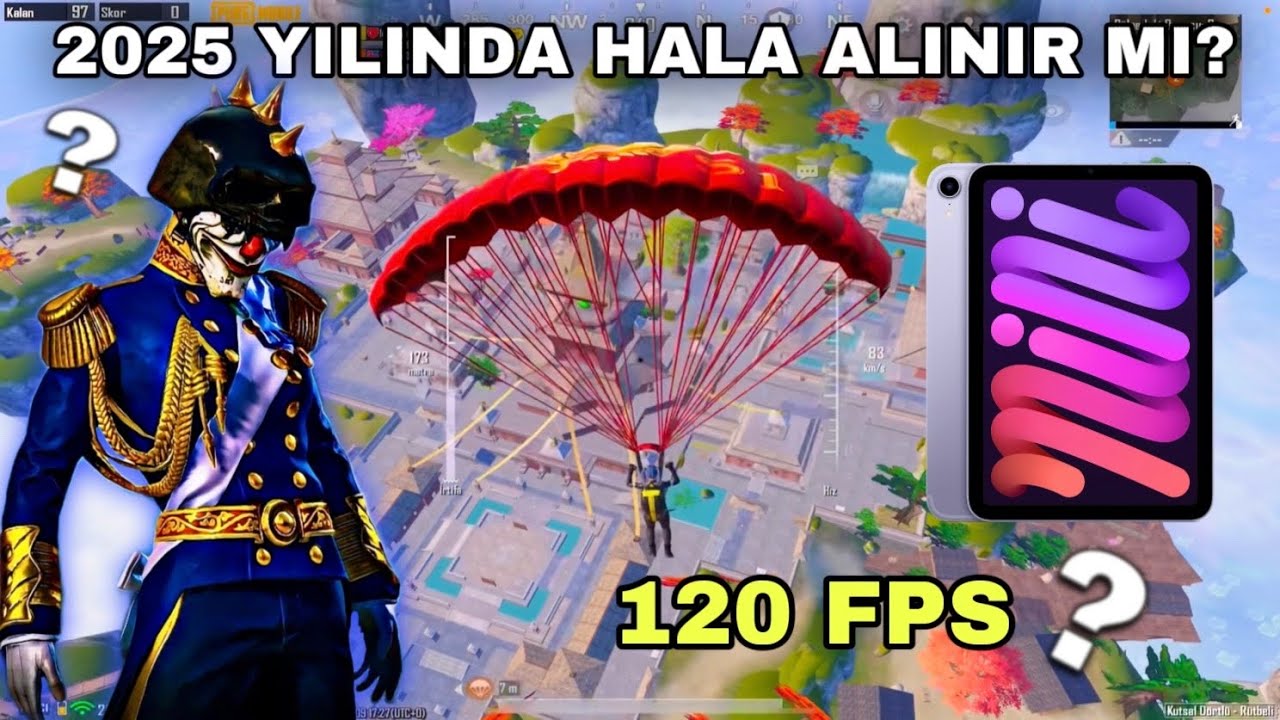 2025 YILINDA İPAD MİNİ 6 ALINIR MI? KAÇ FPS? KASMA DONMA VAR MI? Sizden Gelen Sorular? Pubg Mobile