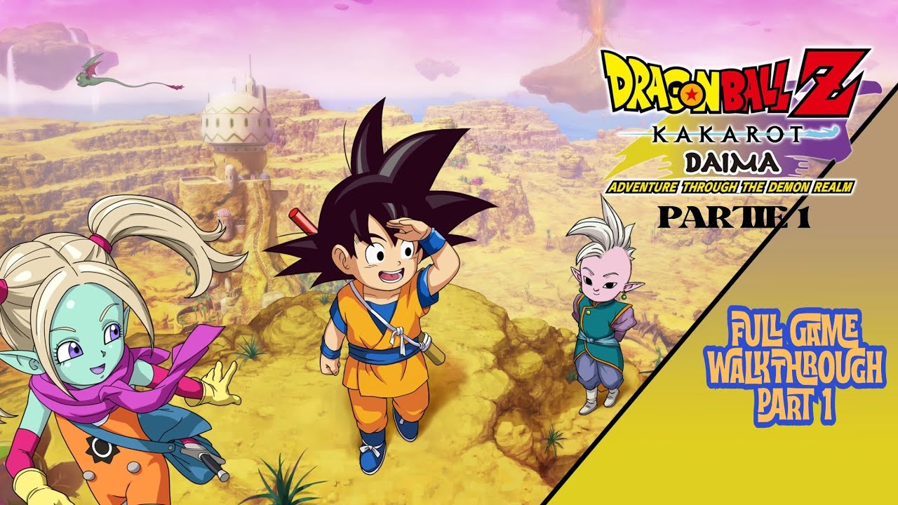 Dragon Ball Z Kakarott - DAIMA partie 1 (part 1) - Gameplay Walkthrough