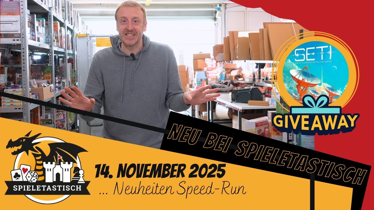 Neu bei spieletastisch.de - 14. November 2025