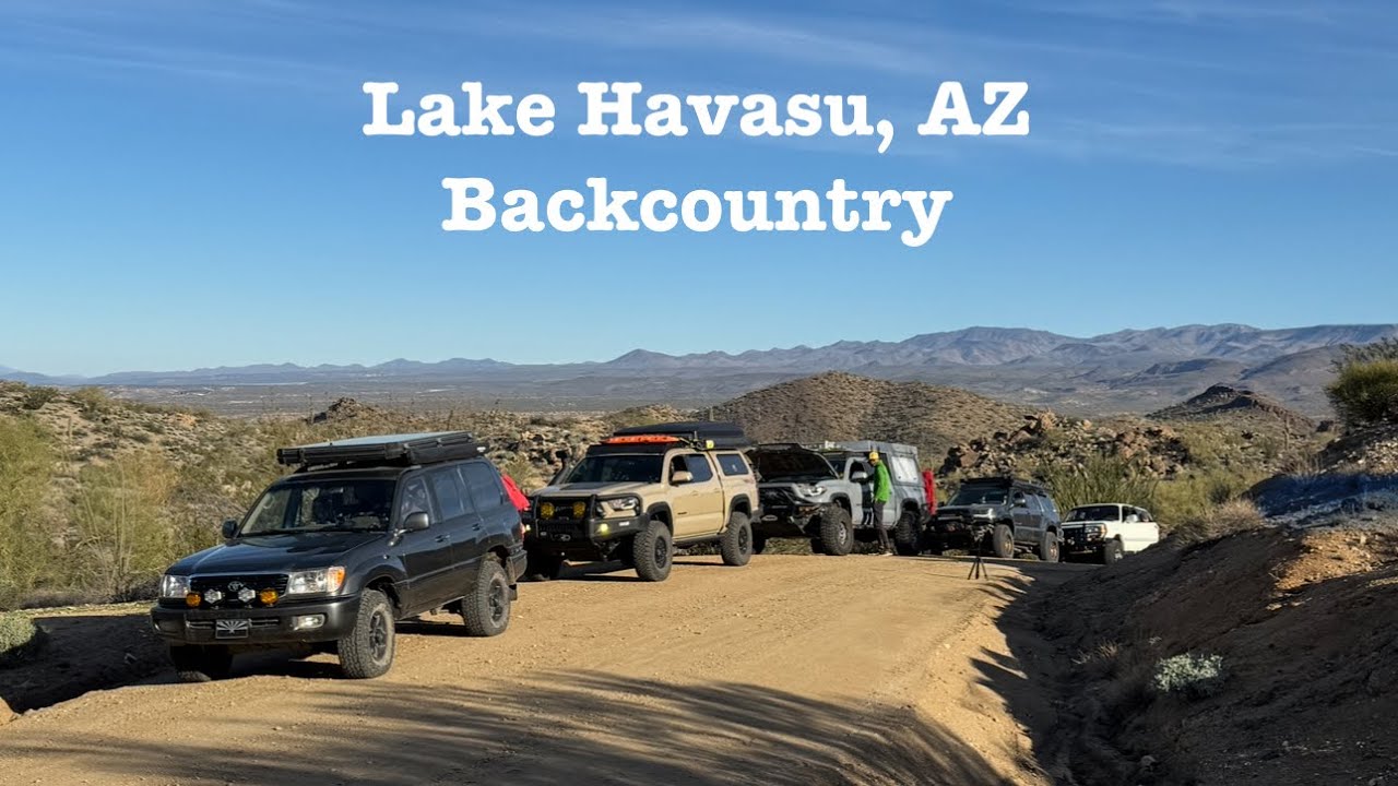 East of Lake Havasu, Arizona backcountry overland adventure 