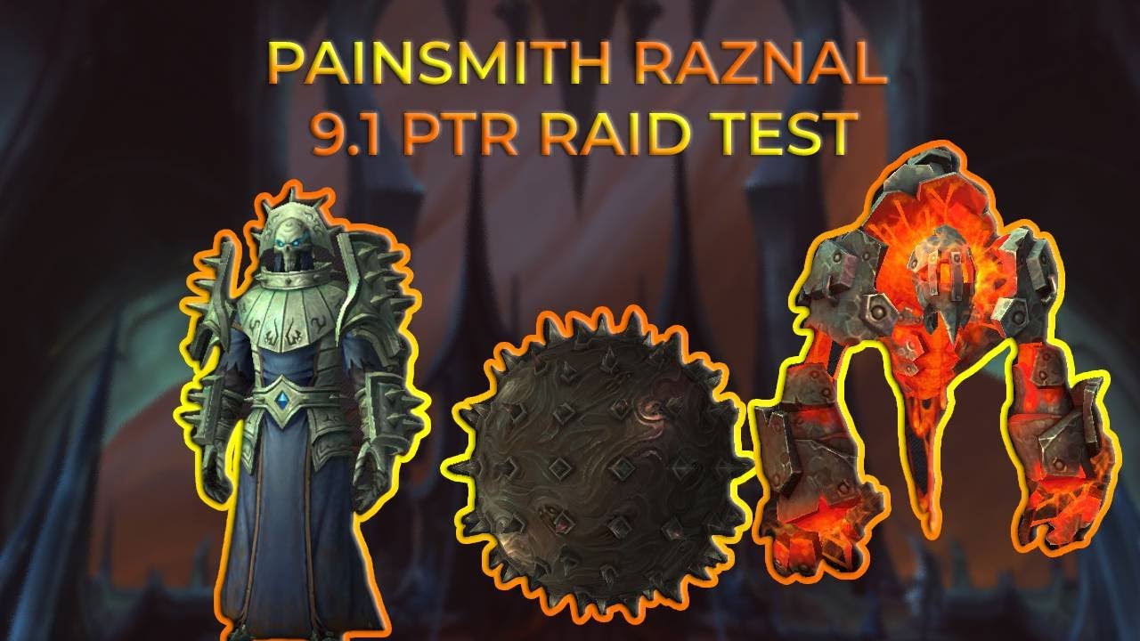 Painsmith Ranzal Heroic Sanctum of Domination 9.1 PTR Raid Testing | Boomkin POV
