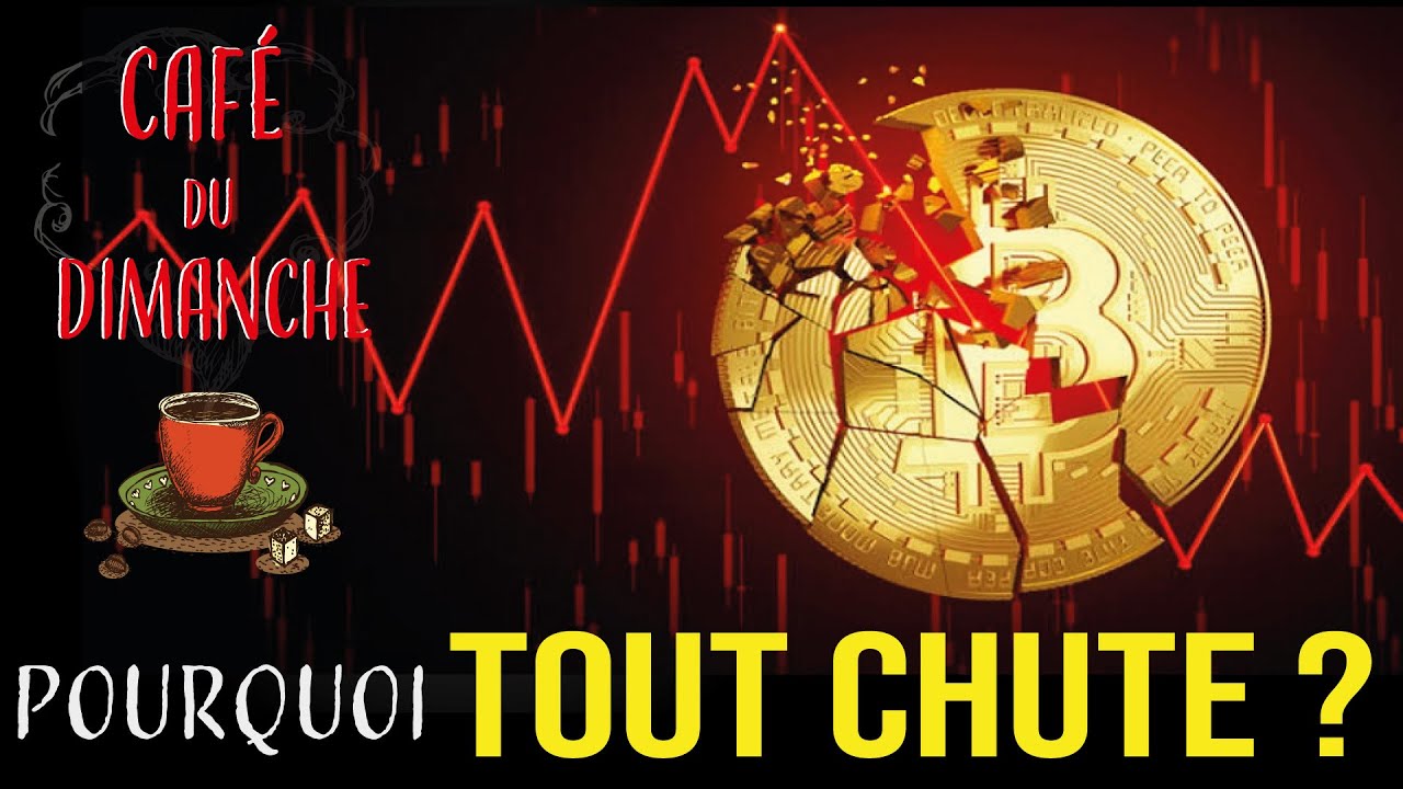 💥MAUVAISE NOUVELLE! Pourquoi cette CHUTE DES BOURSES et des CRYPTOS?