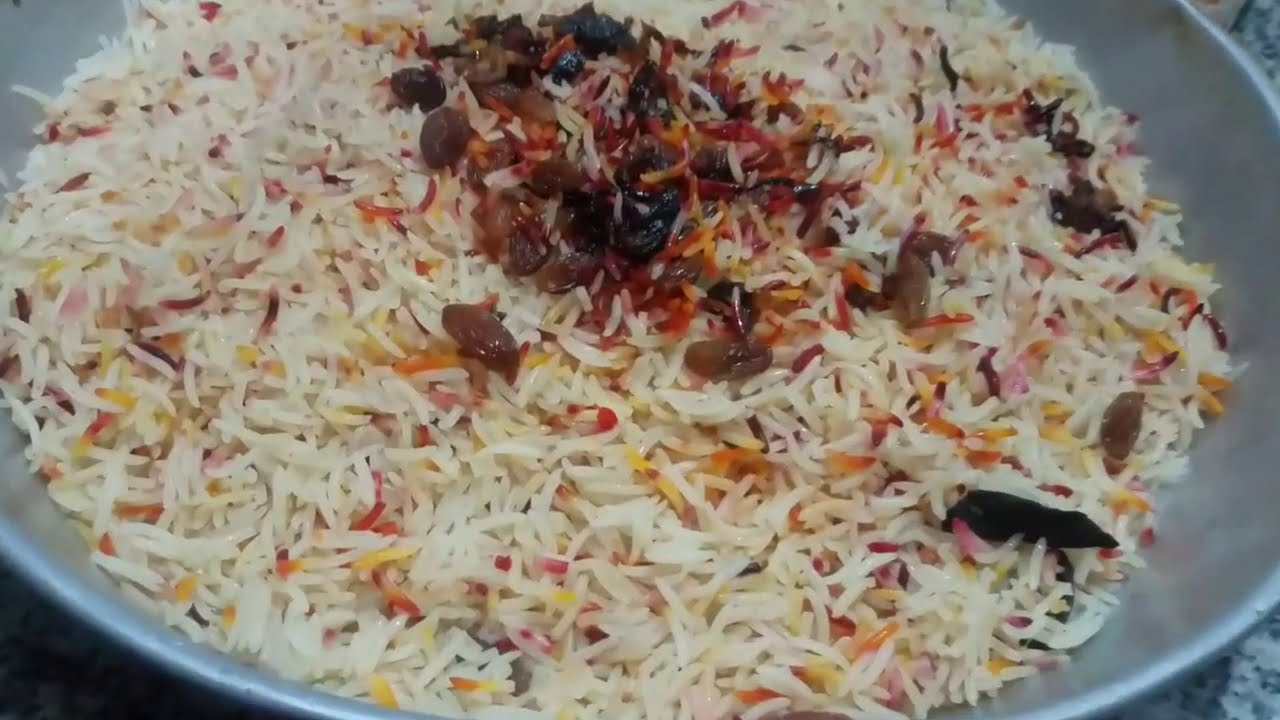 أسرار رز المطاعم الابيض الملون