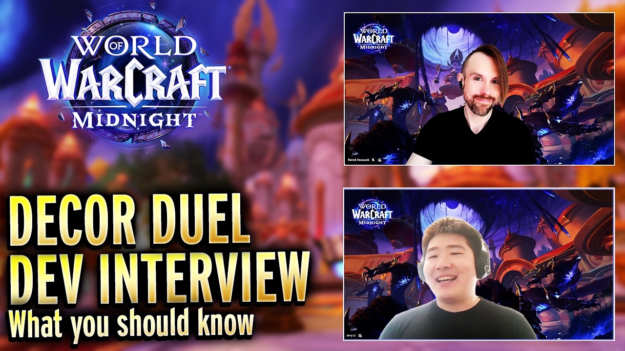 Интервью с разработчиками Decor Duel! World of Warcraft Midnight
