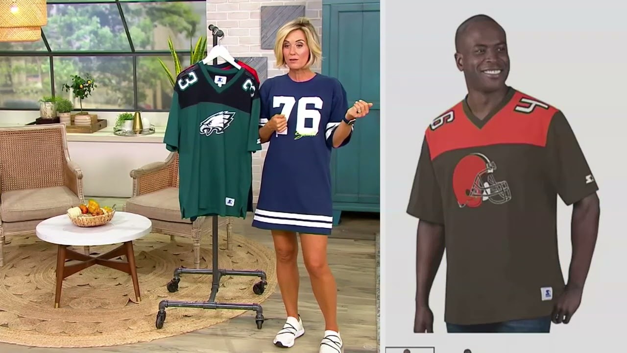NFL Men's Short Sleeve Jersey Tee on QVC