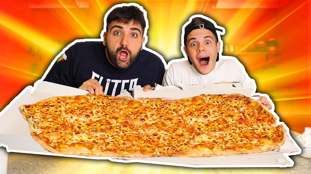 🍕 ENRY LAZZA e TATINO vs 1 METRO DI PIZZA!!!