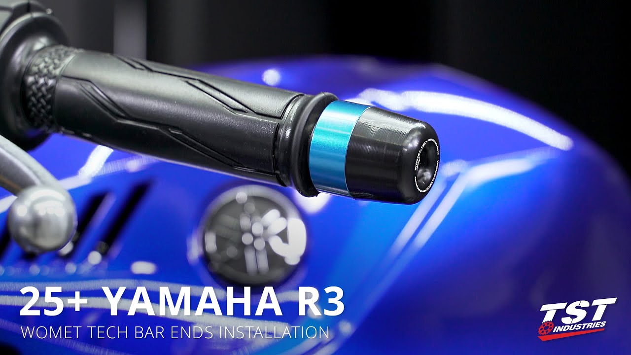 How to Install Womet-Tech Bar Ends on 2025+ Yamaha YZF-R3 by TST Industries