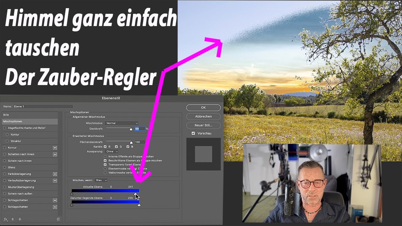 Urlaubsfotos pimpen - schnell und einfach ohne KI -Himmel tauschen