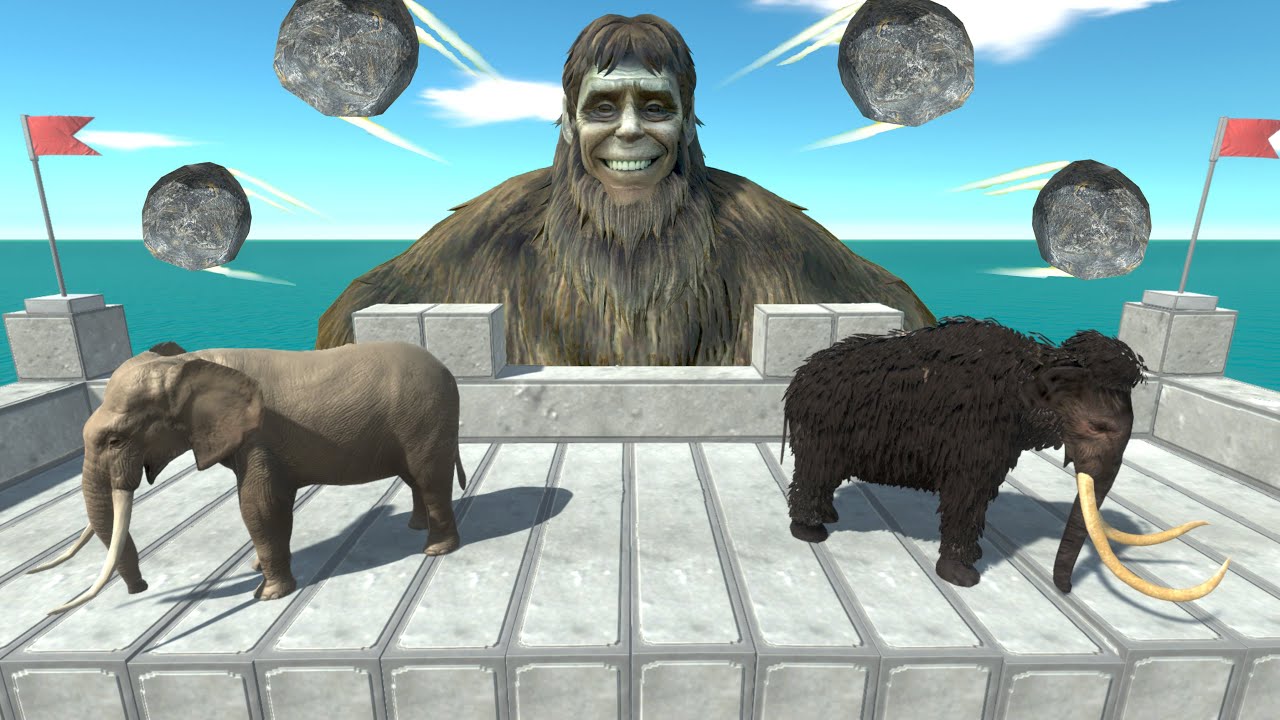 Beast Titan Attack - Attack On Titan - Animal Revolt Battle Simulator