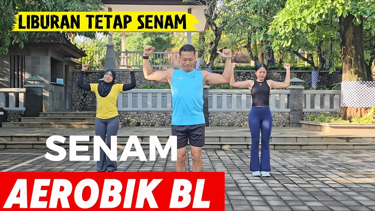 15 MENIT MENGECILKAN PERUT BUNCIT DENGAN SENAM AEROBIK BL