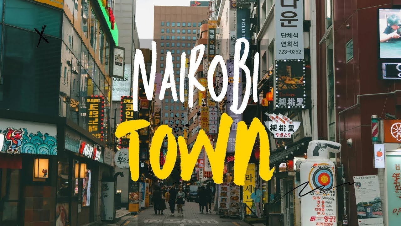 Traveling to the street of Nairobi town with Uber/traveling