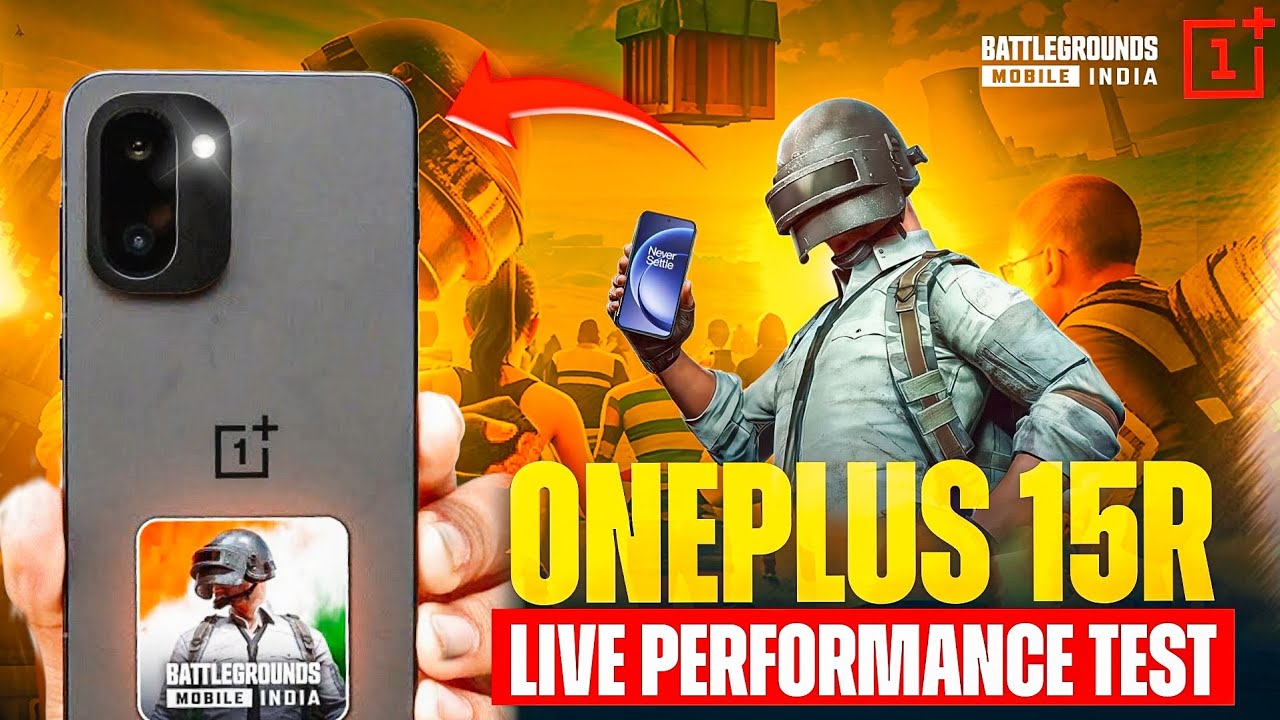 OnePlus 15R BGMI 165FPS TEST WITH METER 🔥 | Under 50K Real Gaming Beast? | Full Gameplay Test📈