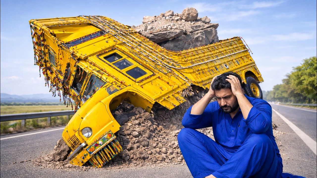 Overloaded Truck Breakdown 😱 | Drum Hub Bearing Damage & Lathe Repair