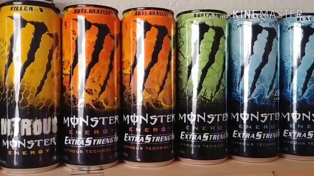 Monster Energy Drink Collection(145 Different Cans)